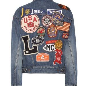 Polo Ralph Lauren Vintage Patchwork Trucker Jacket